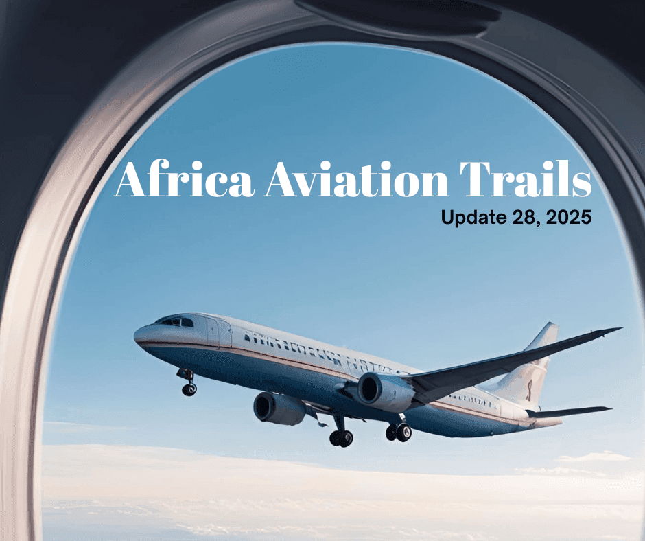 Africa Weekly Aviation Trails: Week 28, 2025.