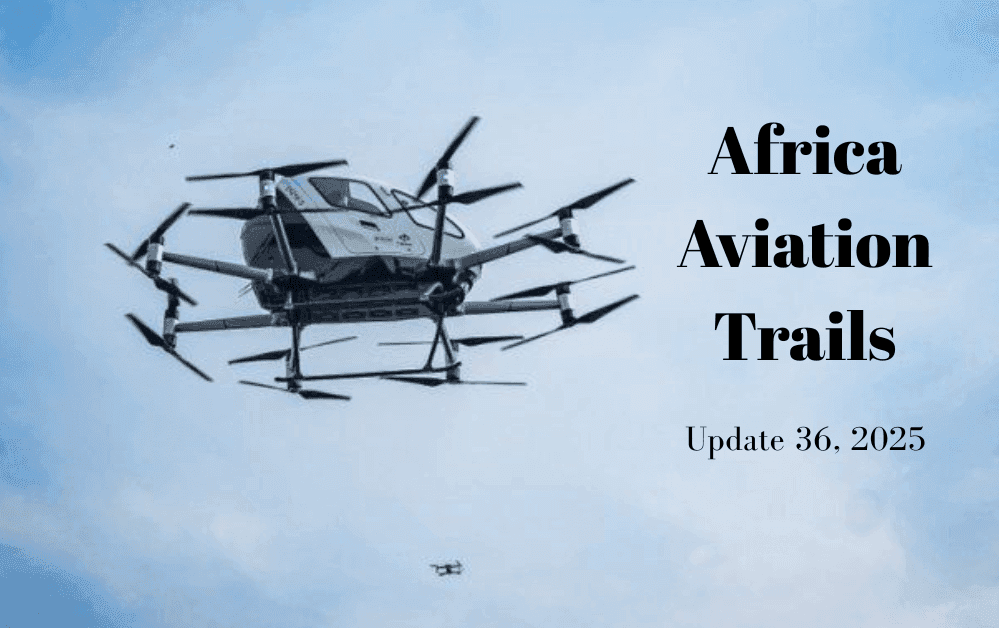 Africa Weekly Aviation Trails: Week 36, 2025.