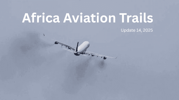 Africa Weekly Aviation Trails: Week 9, 2025.